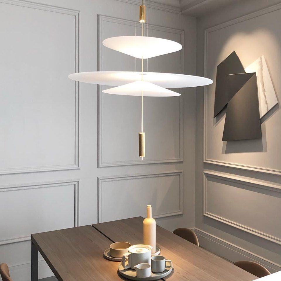Modern LED Multi Layers Pendant Light For Dining Room