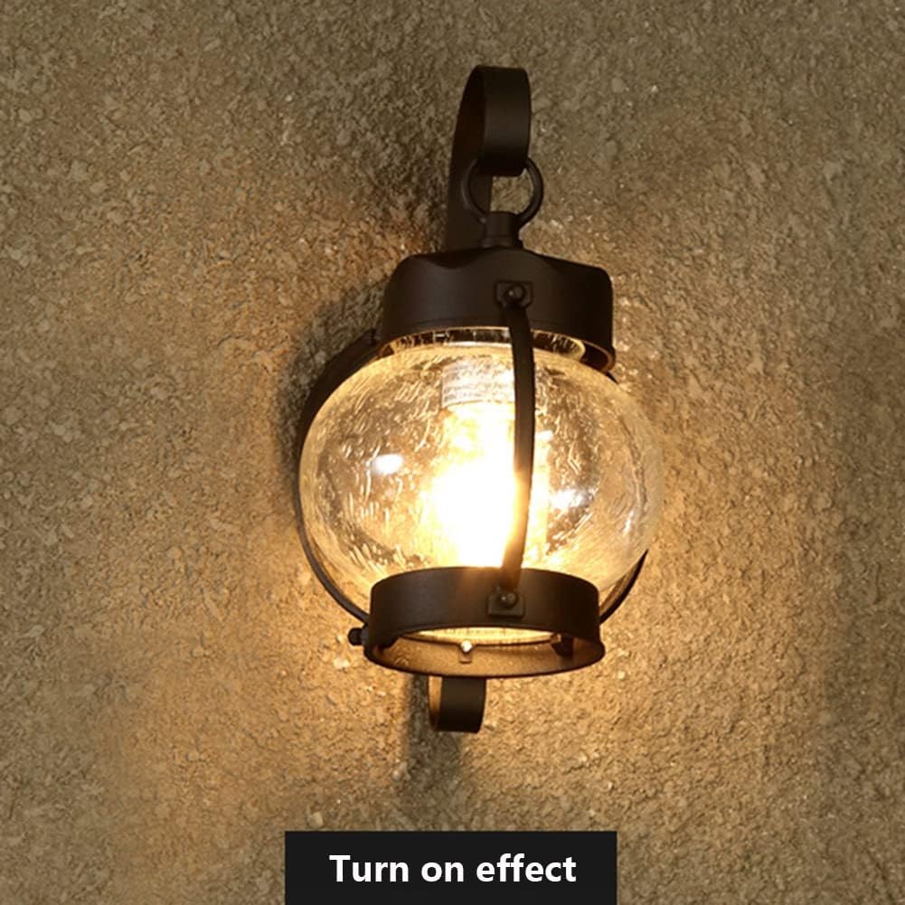 Vintage Lantern Outdoor Wall Light For Garden S100