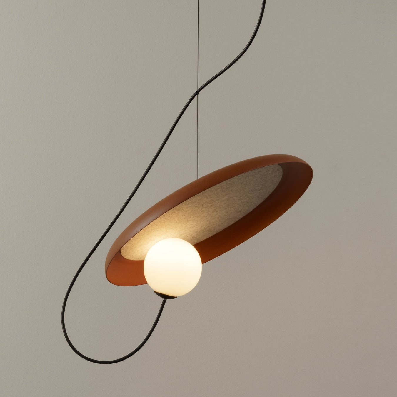 Acoustic Disc Pendant Lamp D448