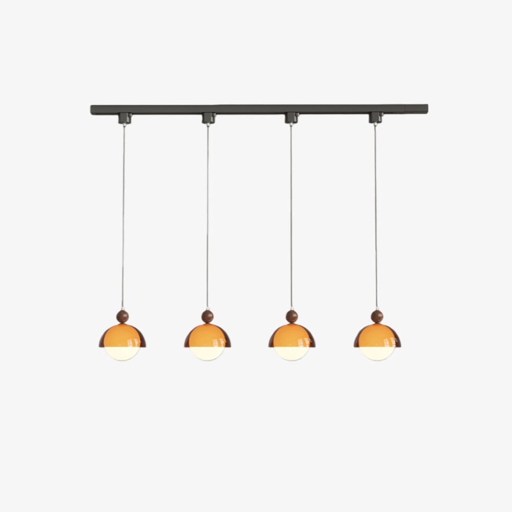 Afterglow Vintage Pendant - Hand-Blown Glass Shade Retro Pendant Lamp for Dining Room T556