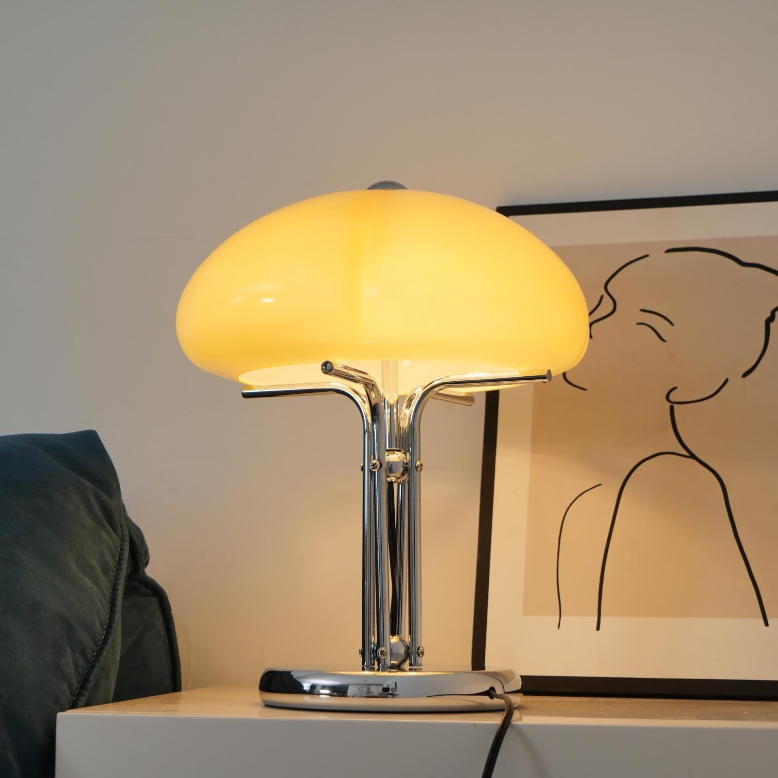 Modern Creative Vintage Mushroom Bauhaus Glass Table Lamp M415