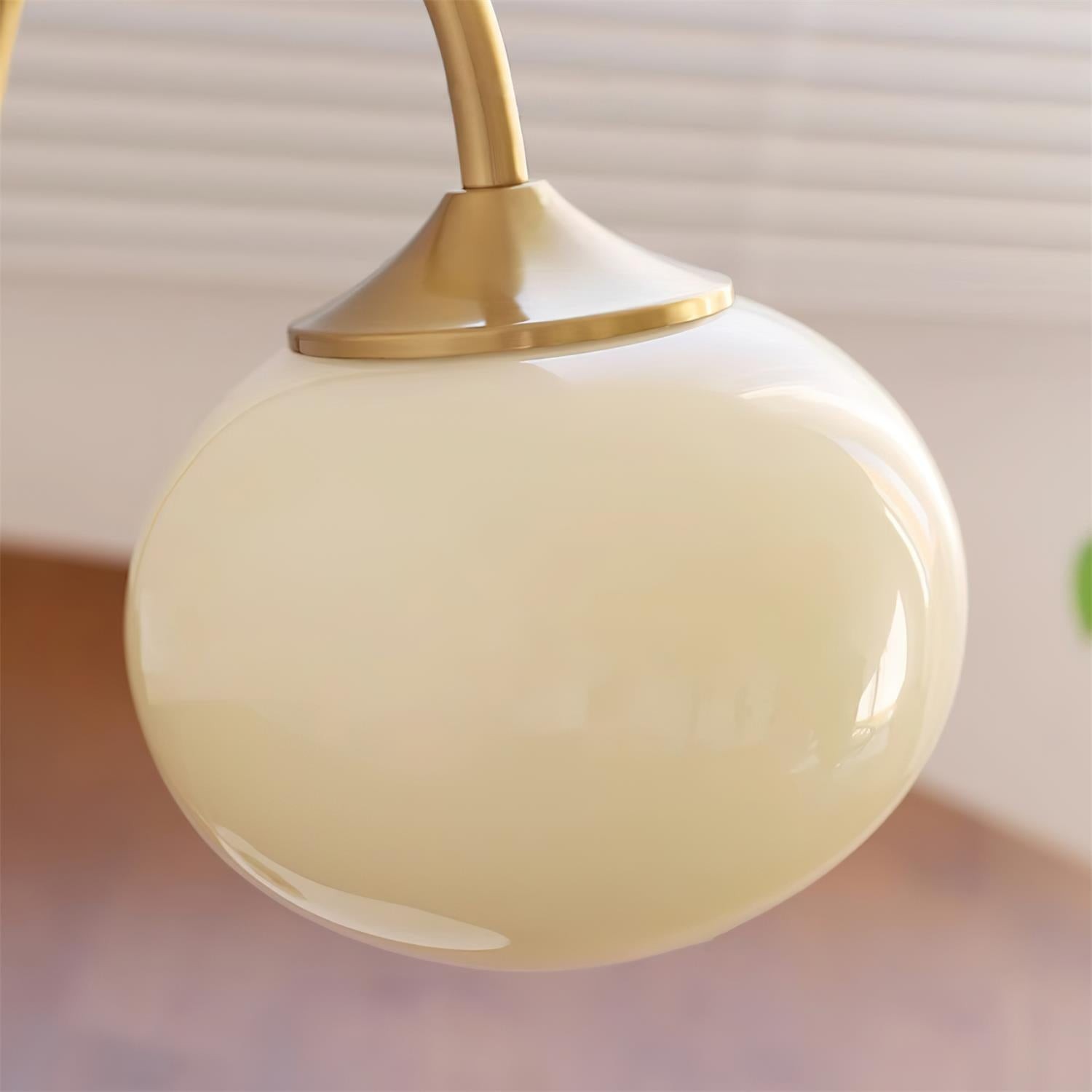 Nordic Mushroom Glass Bedside Table Lamp M335