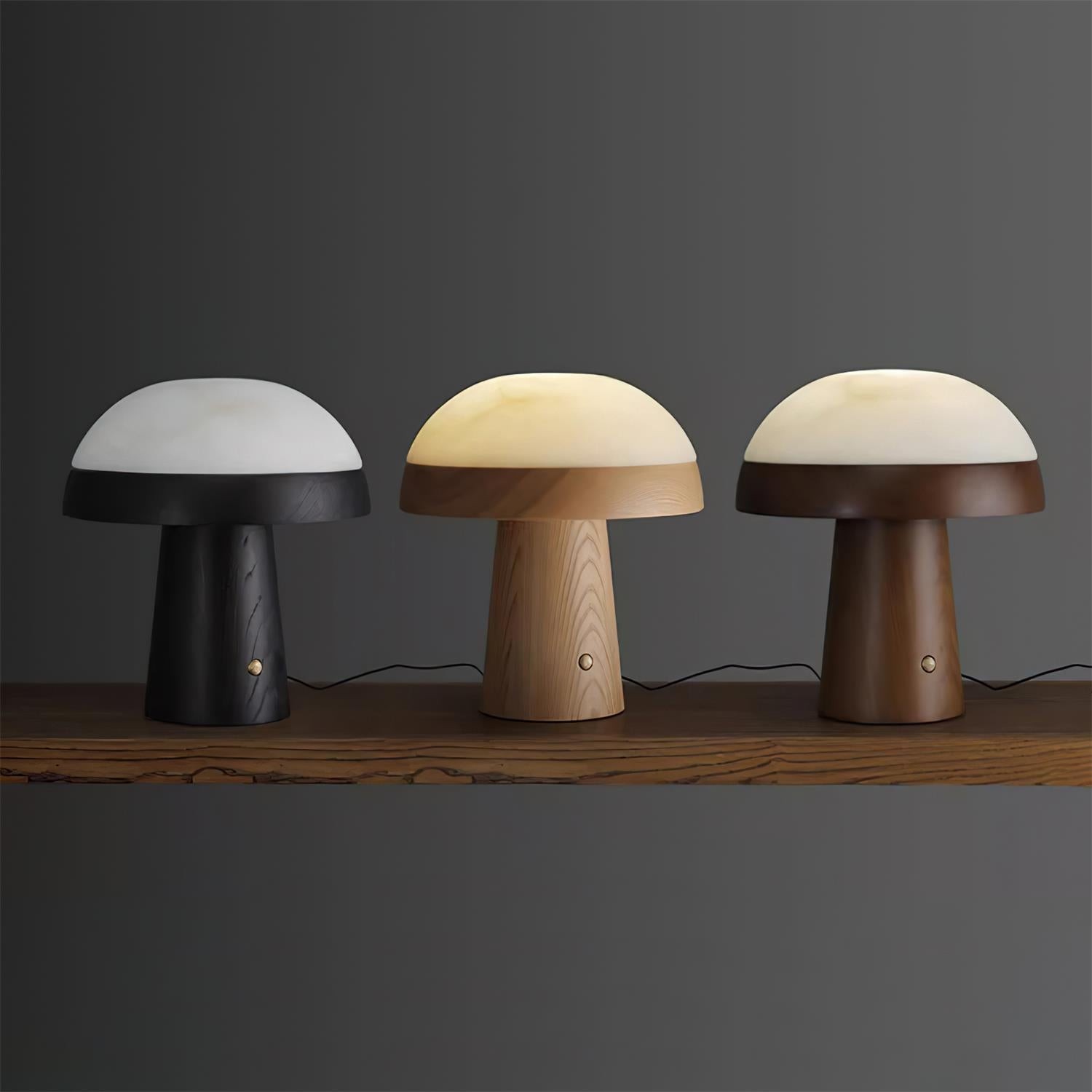 Nordic Minimalist Style Mushroom Shape Table Lamp M222