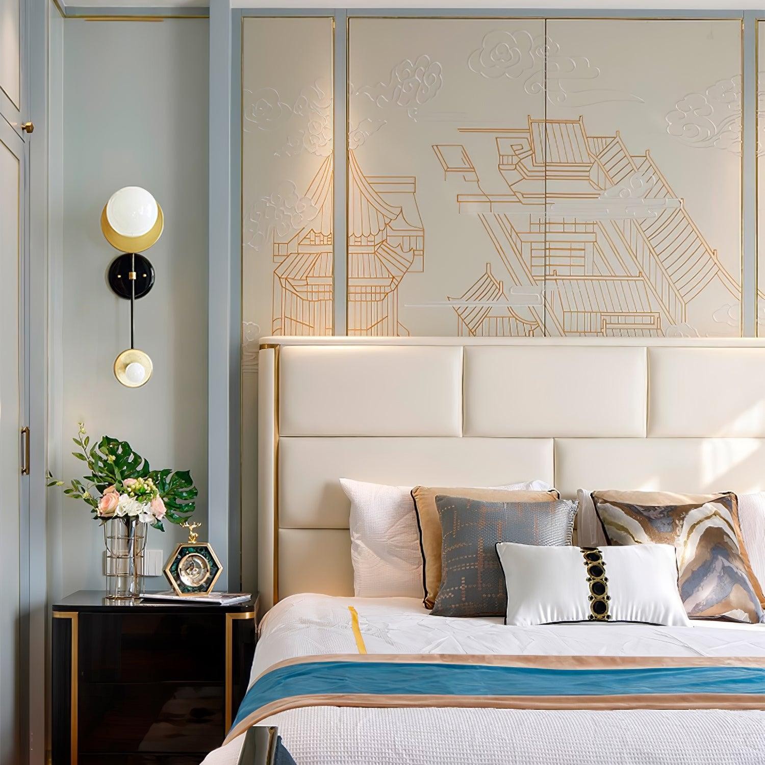 Simple Crystal Bubble Wall Light M579