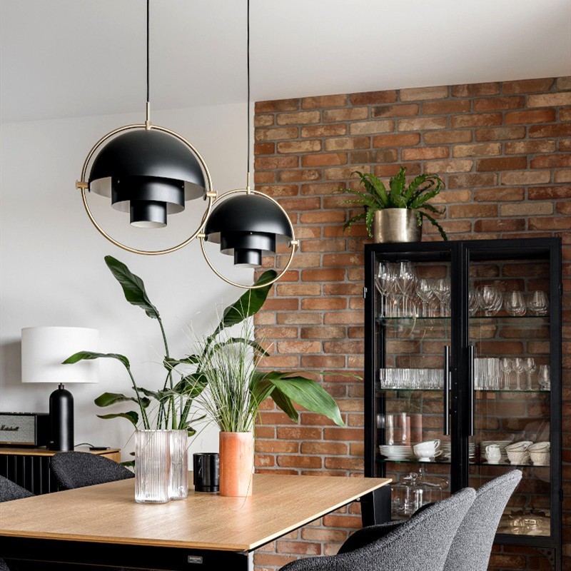 Danish Multilayer Rotatable Pendant Lamp S63