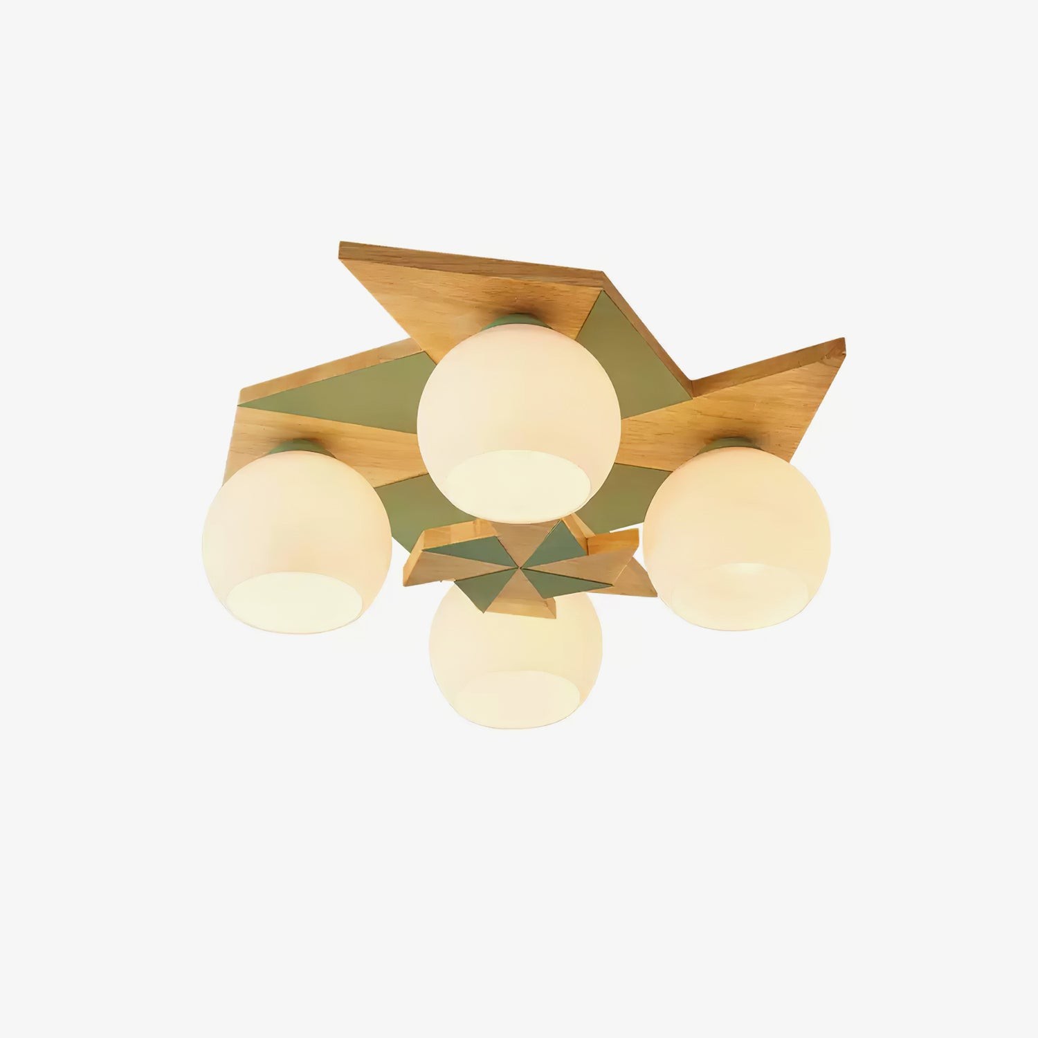 Vue complète du produit : Plafonnier Windmill P078 sur fond blanc