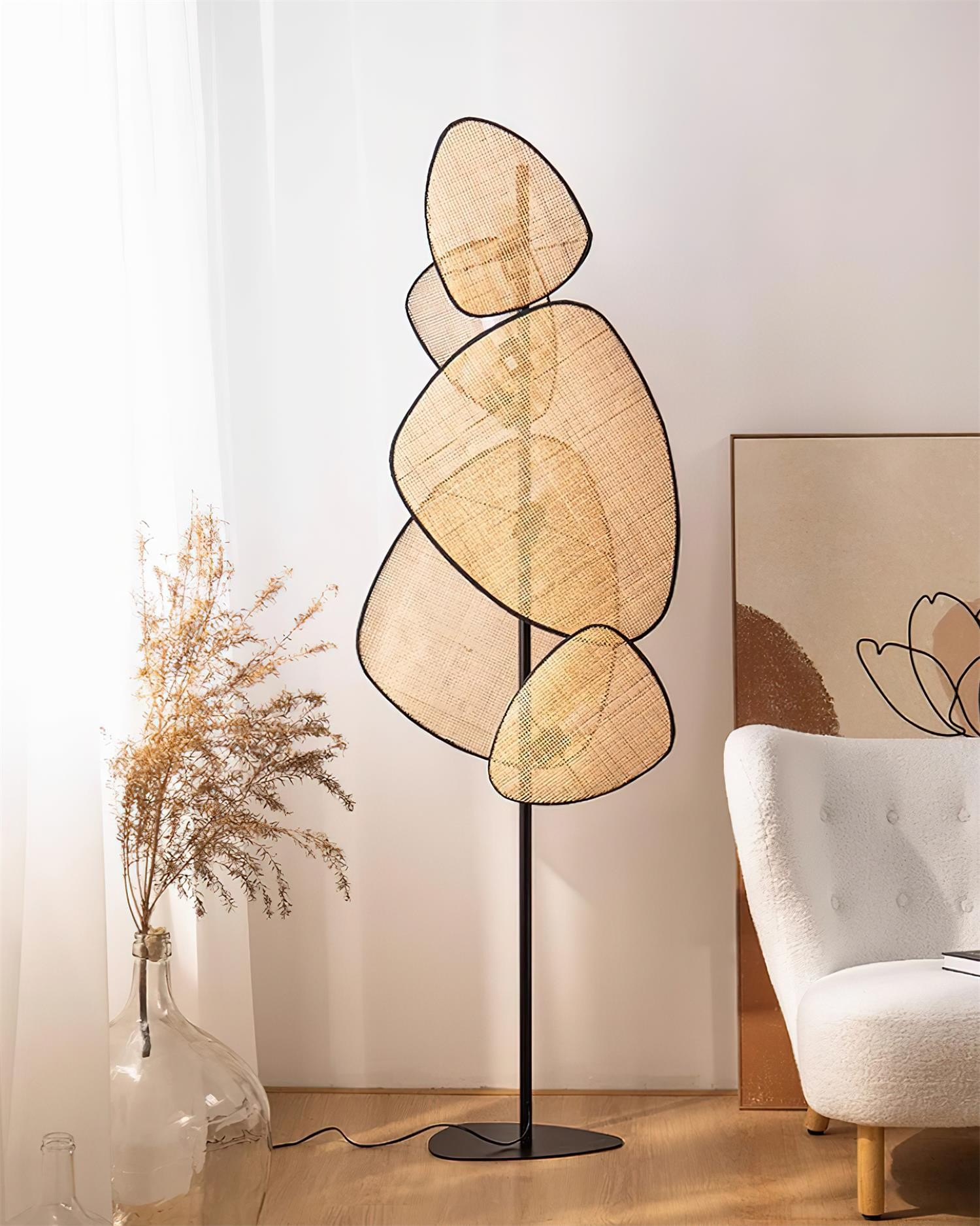 Creative Natural Rattan Floor Lamp M330