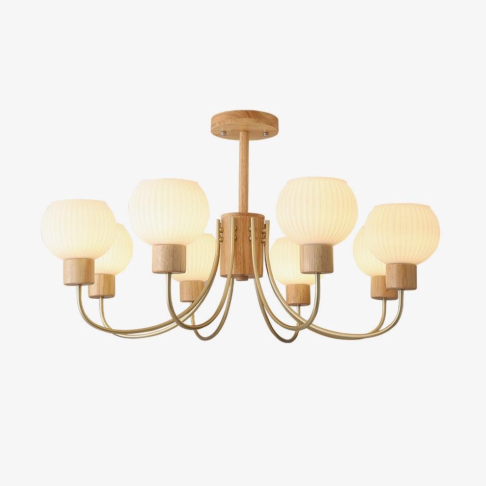 Wabi-sabi Wooden Chandelier M562