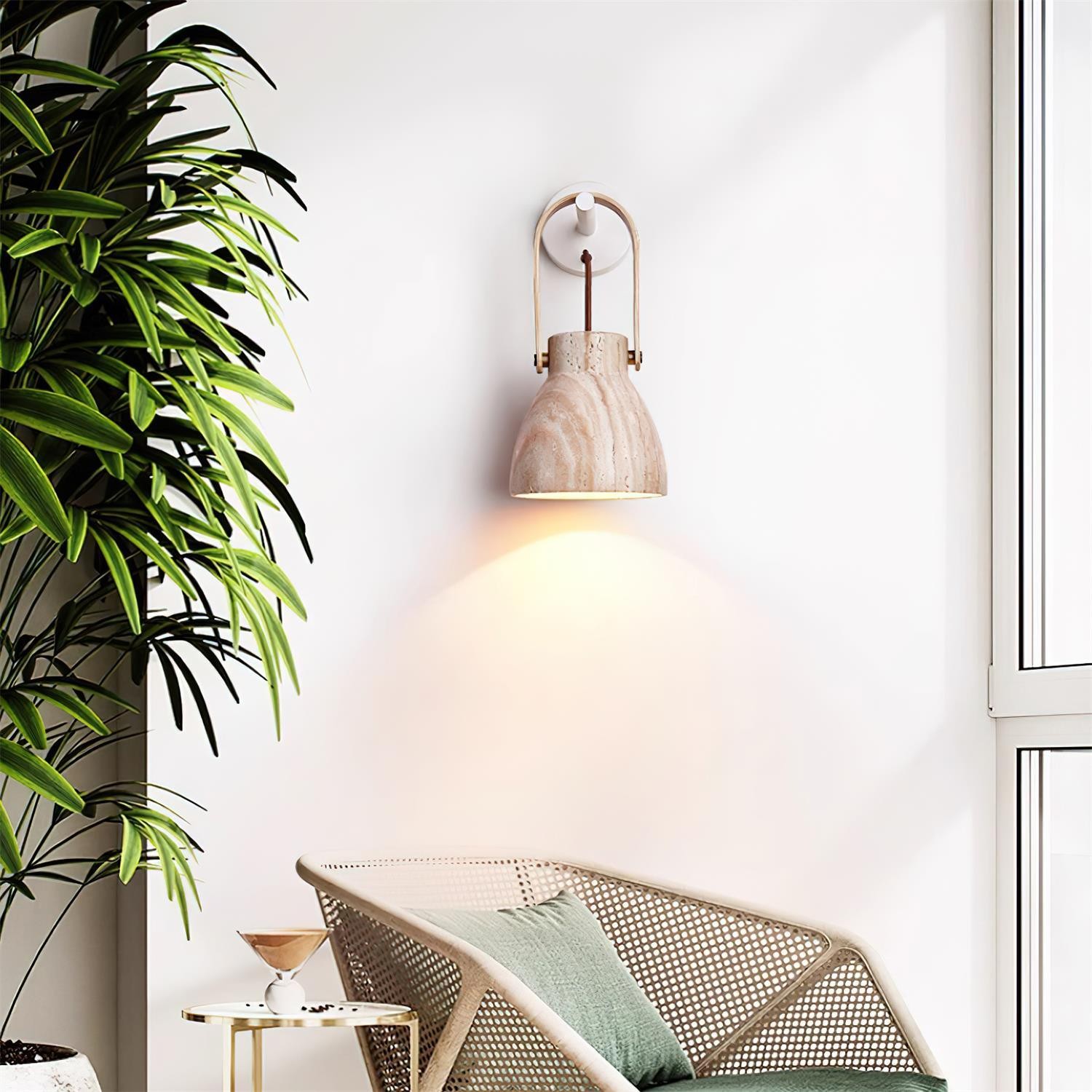 Personalized Creative Curved Portable Wall Lamp M279