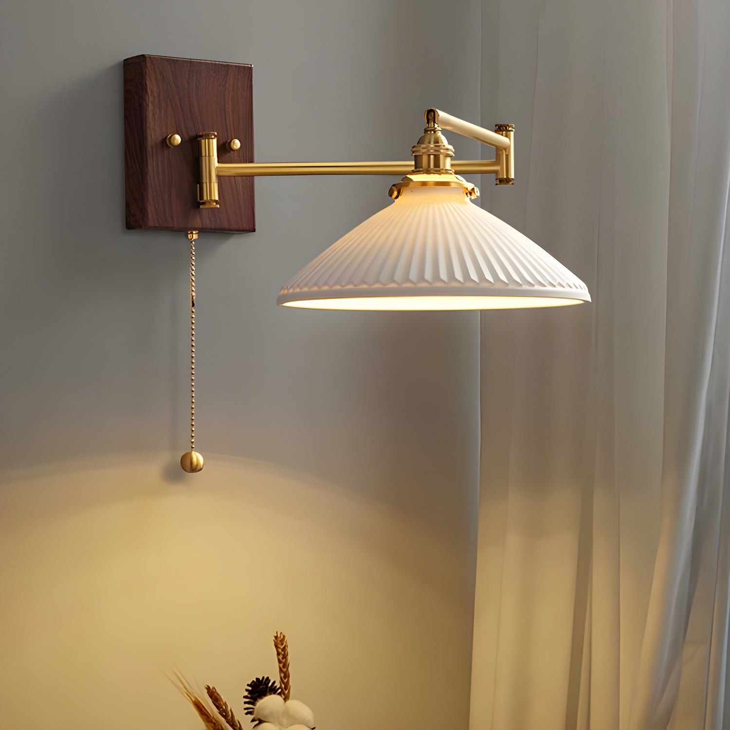 Ceramic Geometry Wall Lamp M483