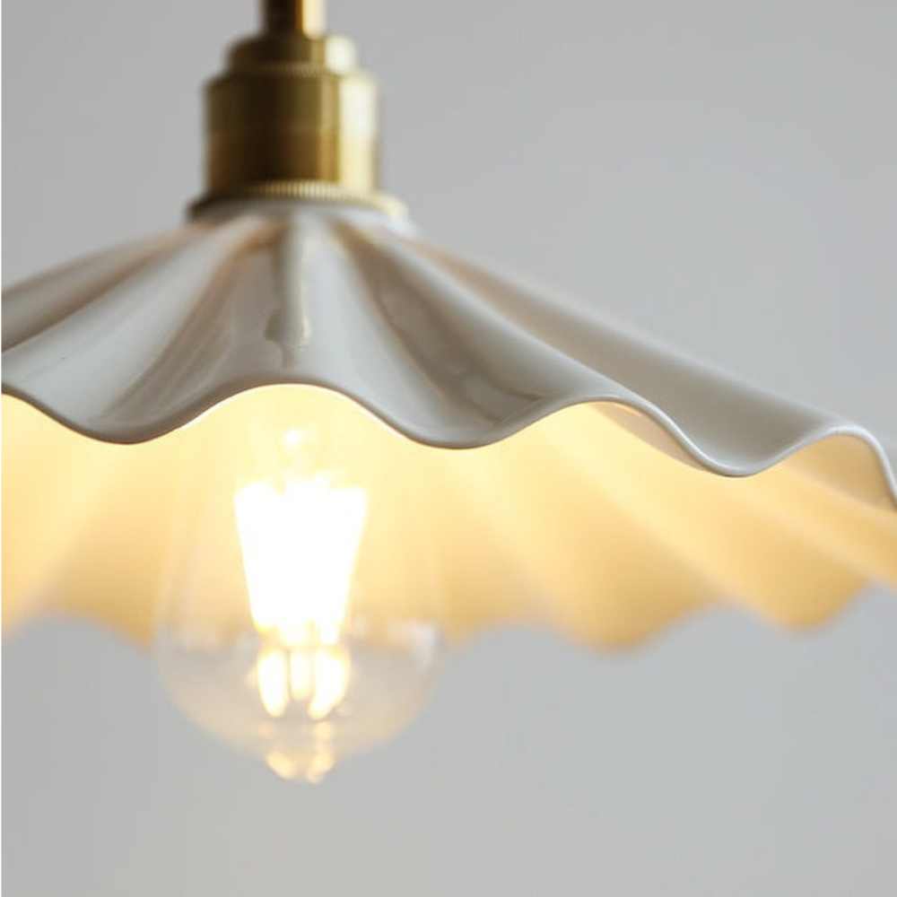 The Ceramic Flute Pendant Lamp D874