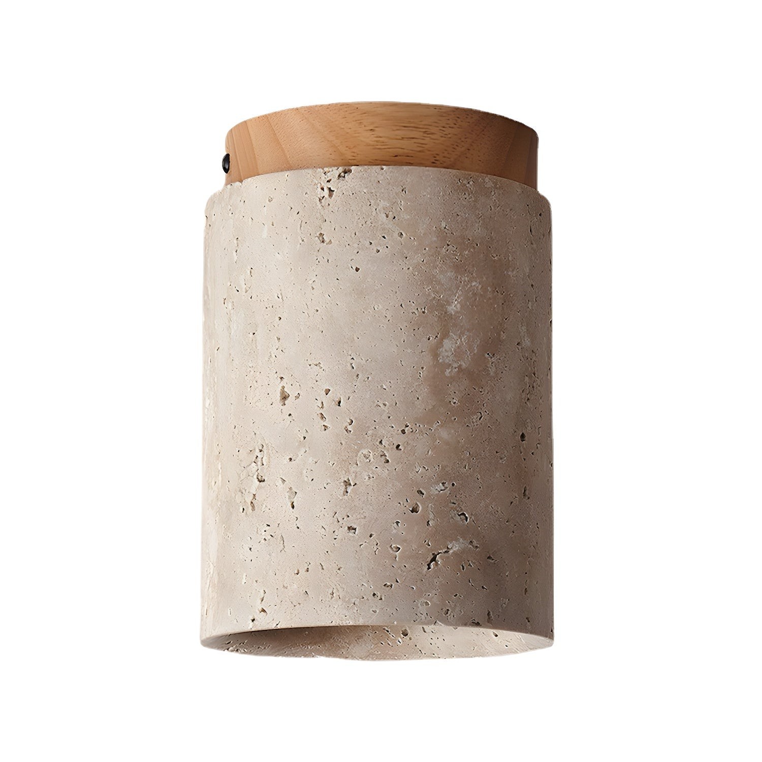 Marble Travertine Column Ceiling Lamp M510