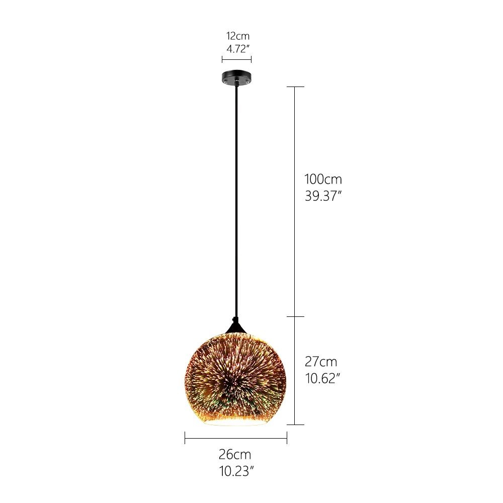 Modern 3D Colorful Nordic Pendant Lamp
