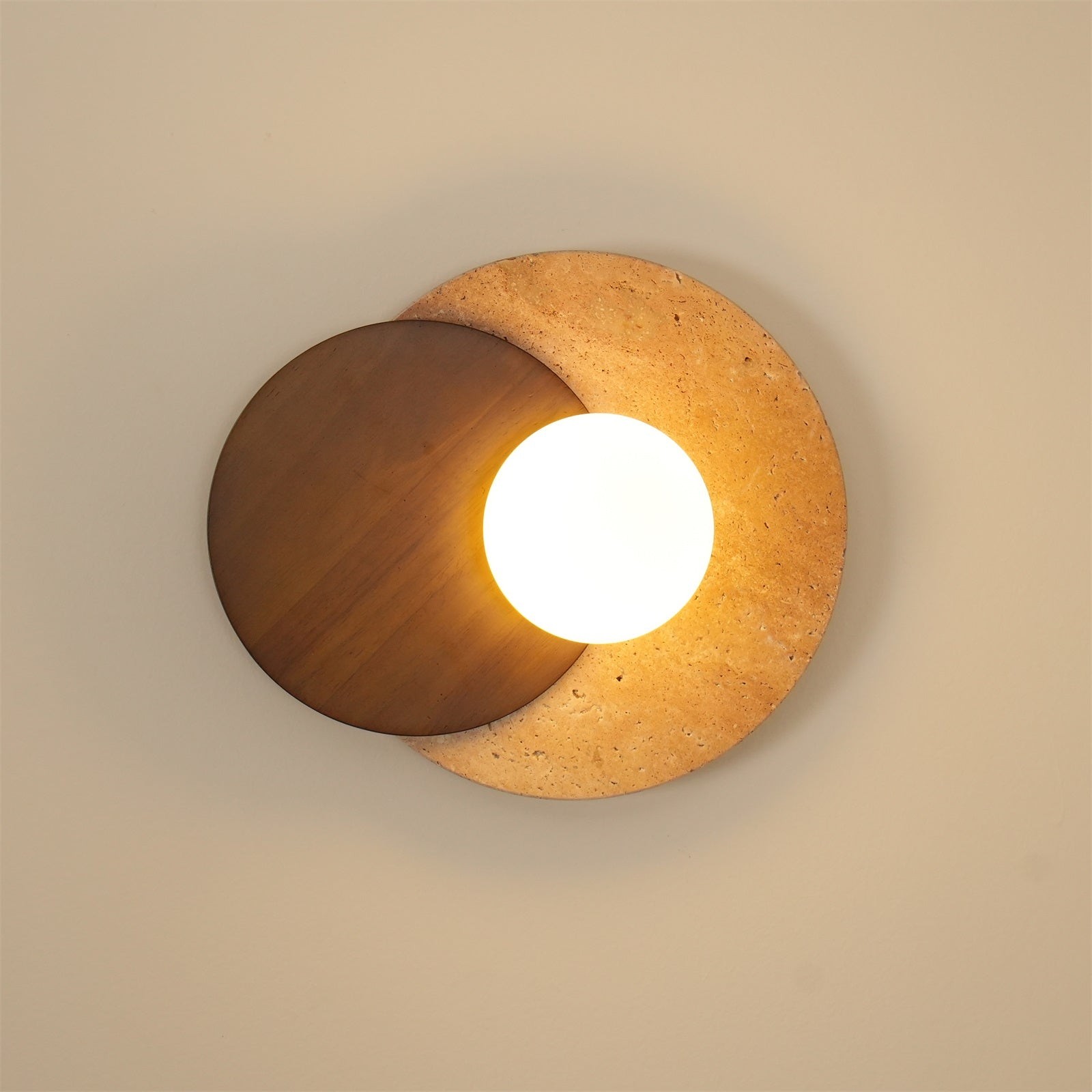 Simple Double Circle Splicing Wall Lamp M227