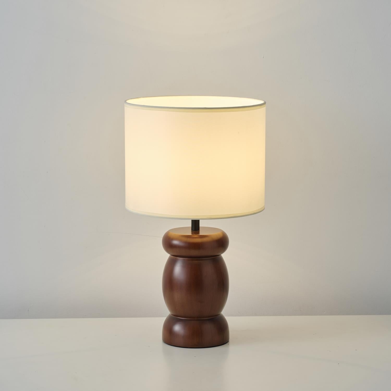 Pebble Wood Table Lamp D447