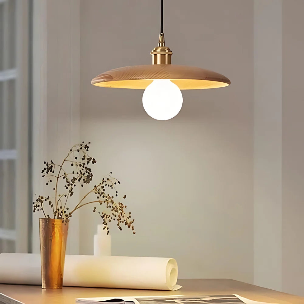 Olivia Japandi Charming Wooden Ceiling Light D841