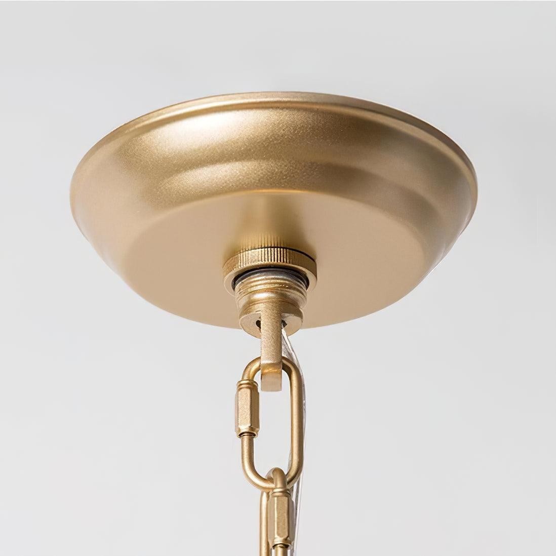 Hollow Metal Line Retro Pendant Light M42
