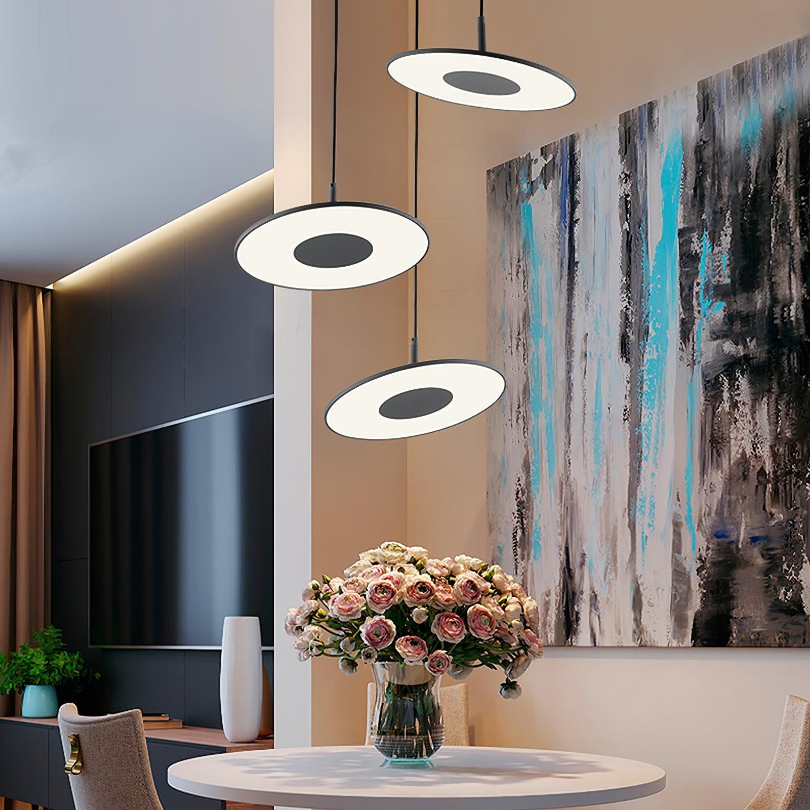 Round Disc Pendant Lamp M482