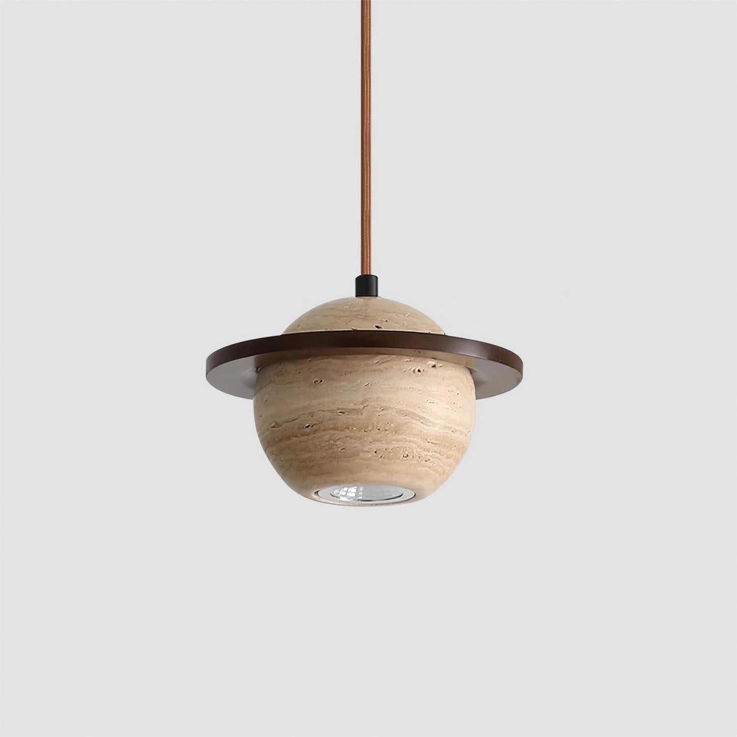 Planet Travertine Pendant Light M217
