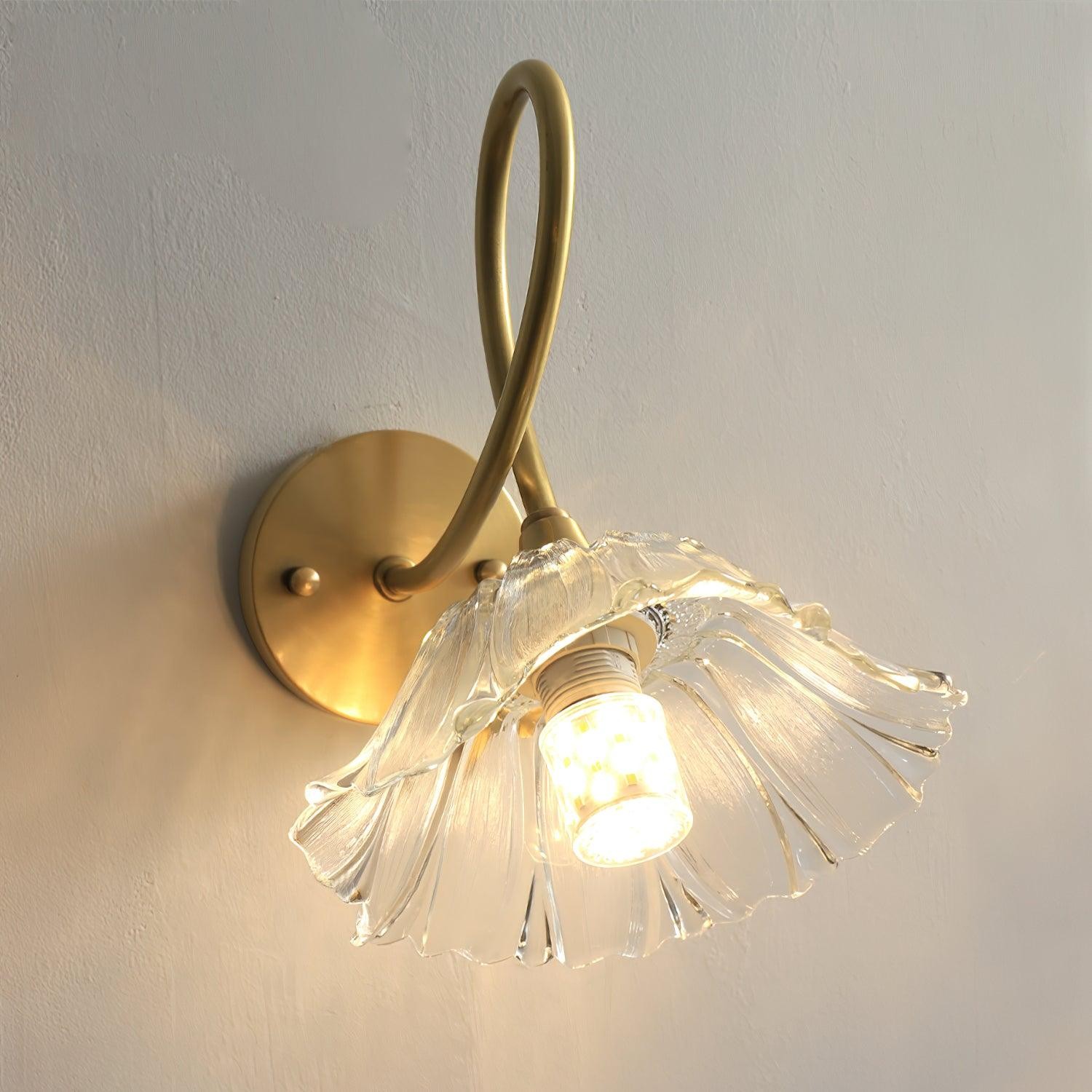 Century Lotus Leaf Wall Lamp M397