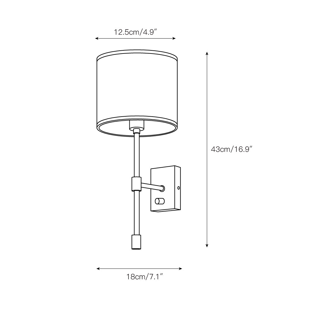 Atticus Wall Lamp D544