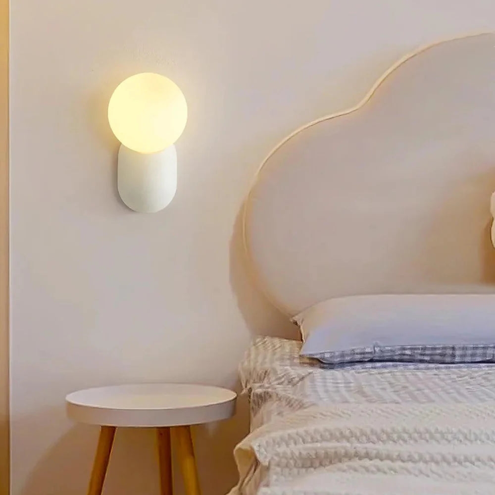 Luma Nordic Glass Orb Wall Light D784