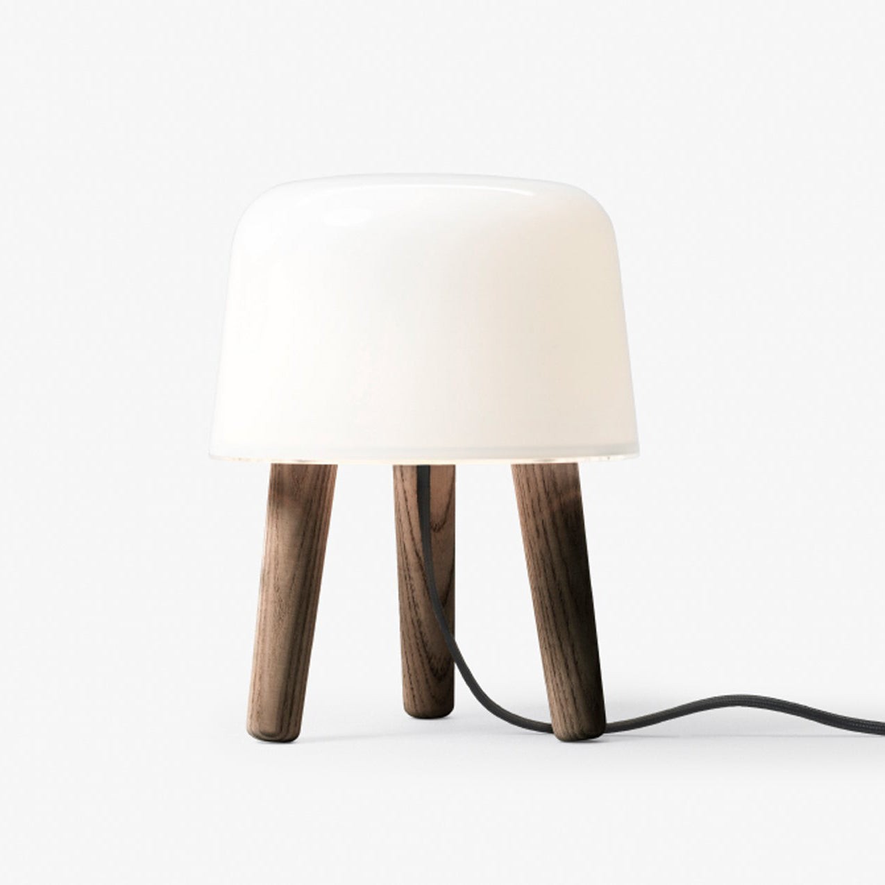 Nordic Wood Decorative Glass Table Lamp For Bedroom M355