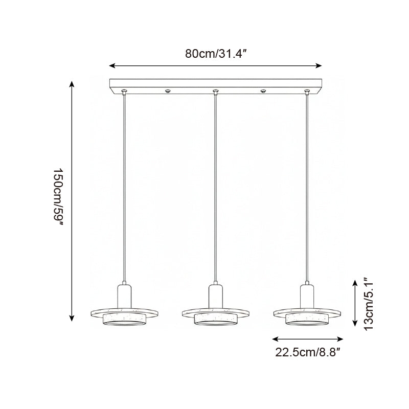 Ethereal Pendant Lamp D229