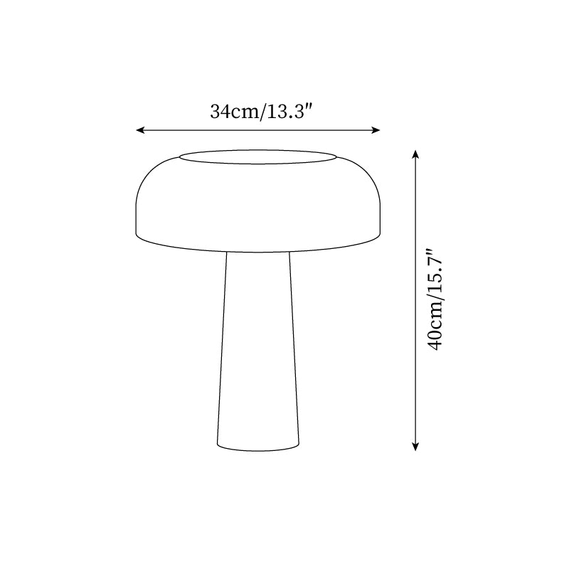 Kine Travertine Table Lamp D52