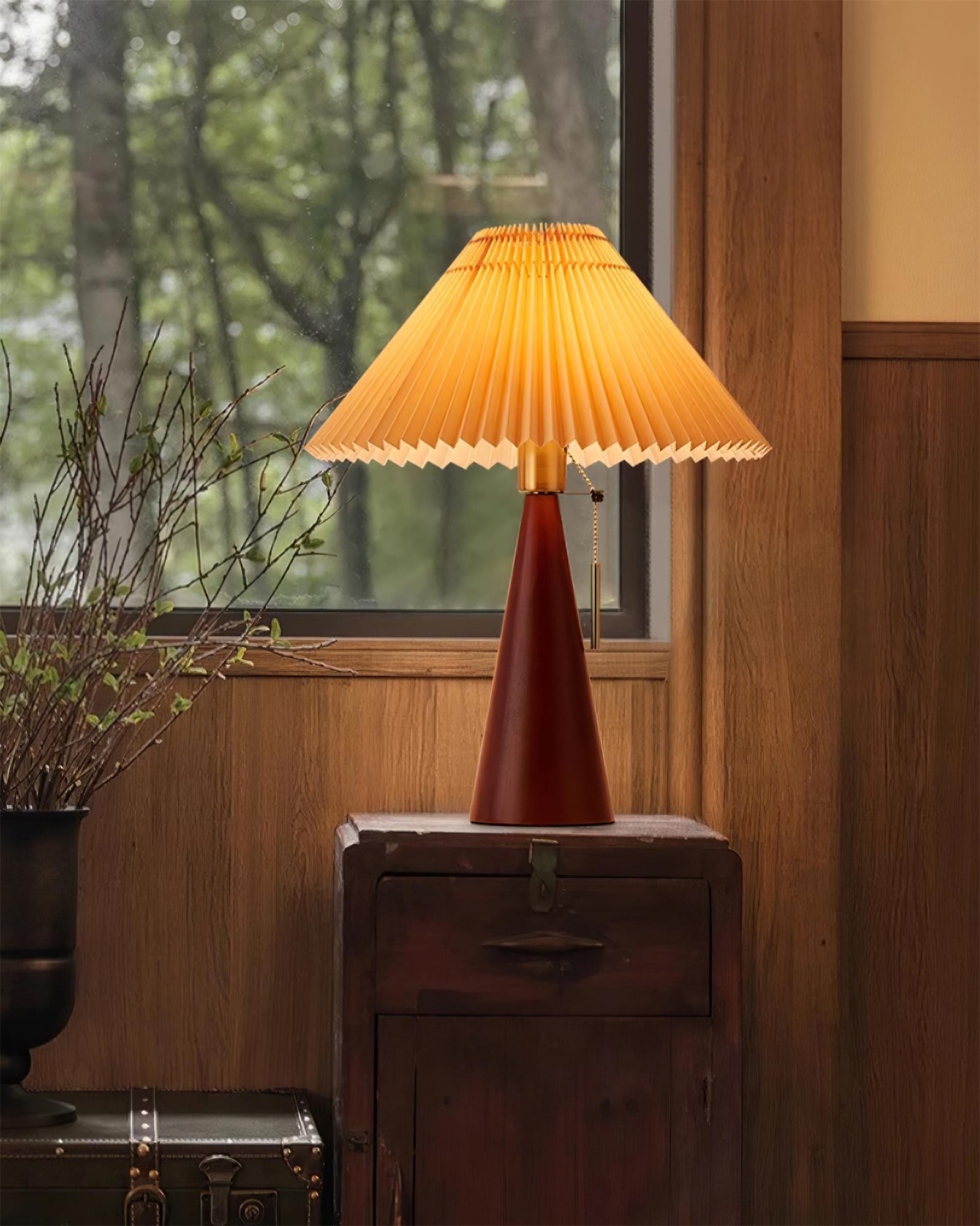 Fashion Vintage Wood Table Lamp M152
