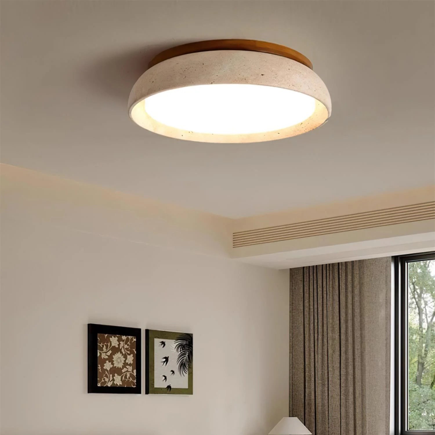 Torvella Modern Scandinavian Travertine Ceiling Light T431