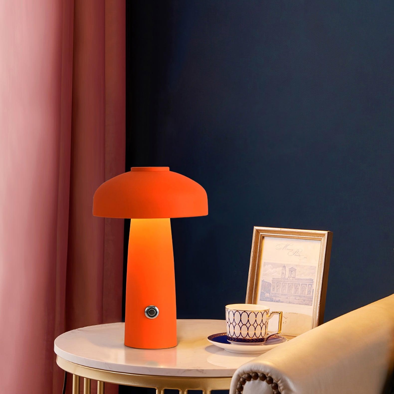 Mushroom Built-in Battery Table Lamp M60