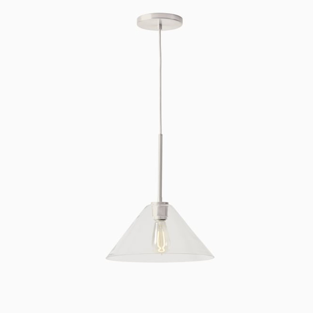 Conica Glass Cone Pendant Lamp – Modern Style Light for Any Room T104