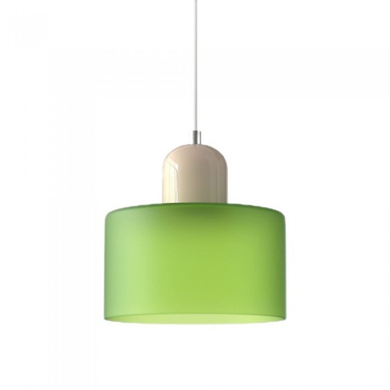 Nordic Morandi Cylinder Glass Pendant Lamp S101