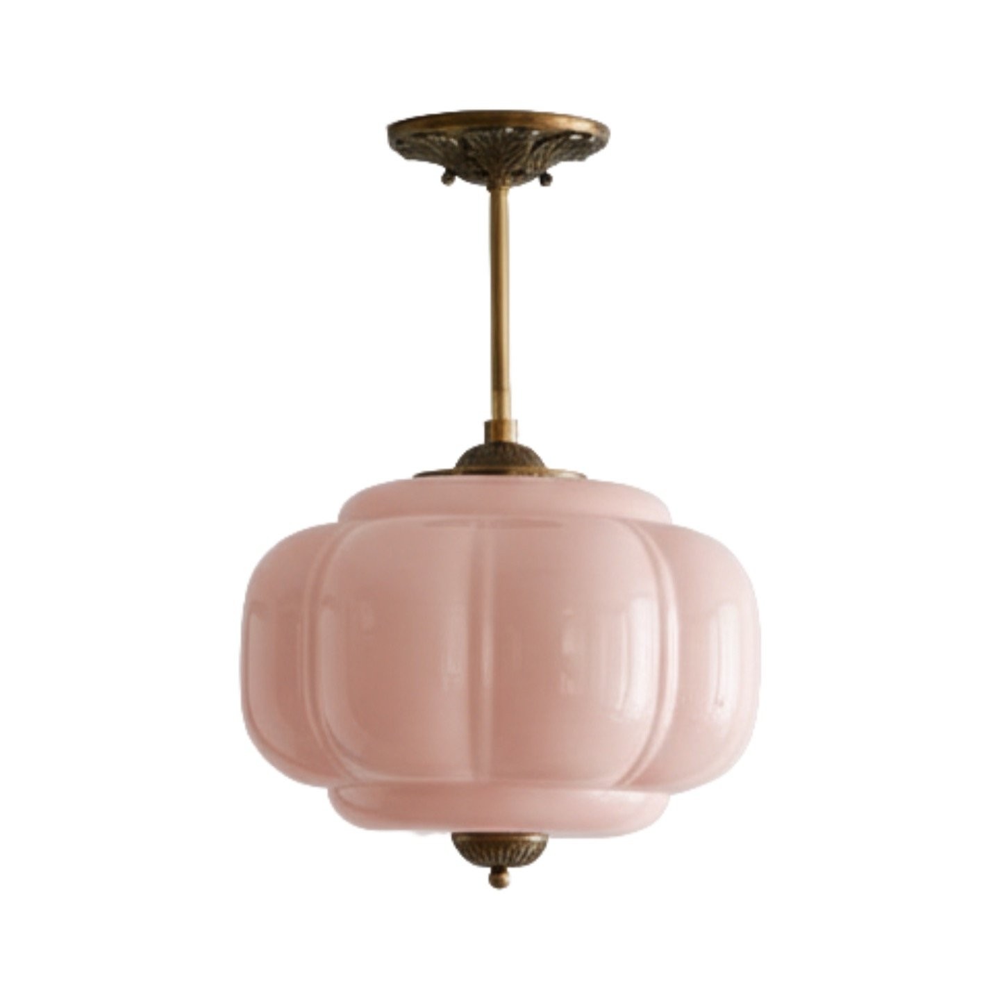 Eloise Vintage Glass Chandelier - Milk Glass Home Accent T289
