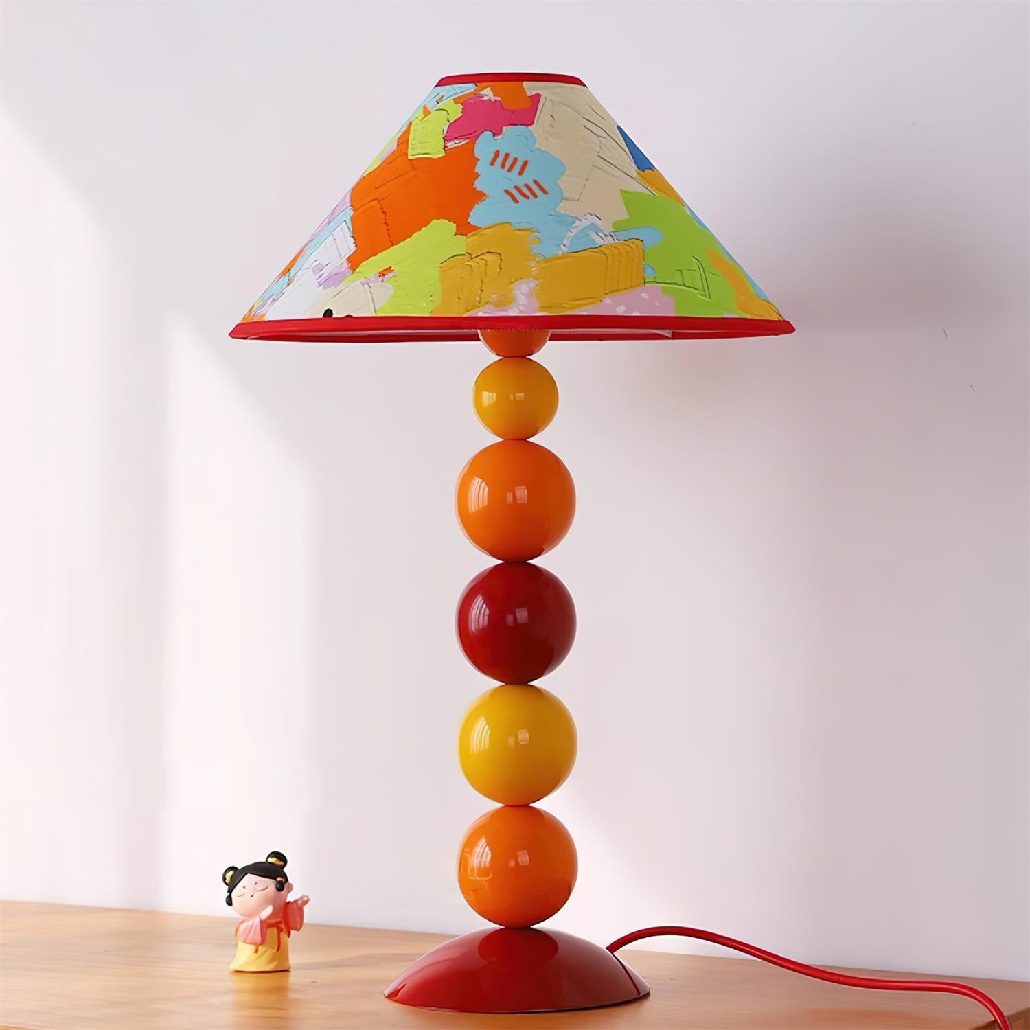 Retro Coloful Stacking Ball Table Lamp M329