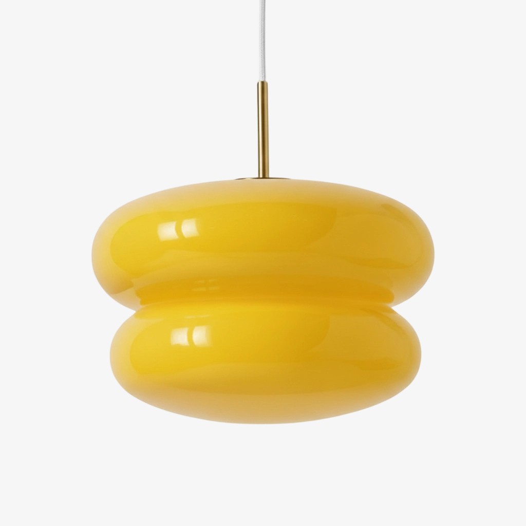Orra Opal Glass Pendant Lamp - Modern Hanging Lamp T421