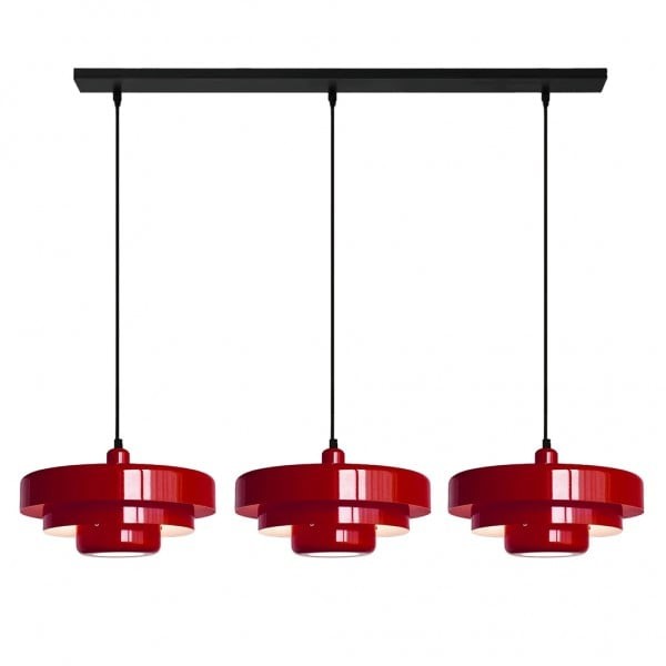 Triple Layer Disc Macaron Cake Pendant Light S90