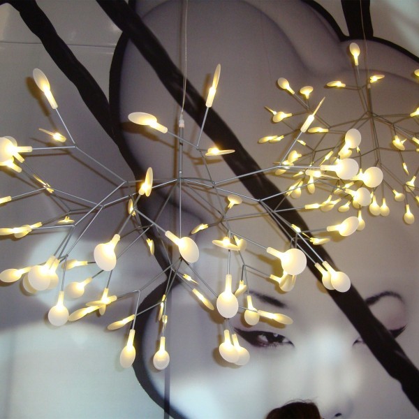 Scandinavian Branching LED Chandelier for Living Room