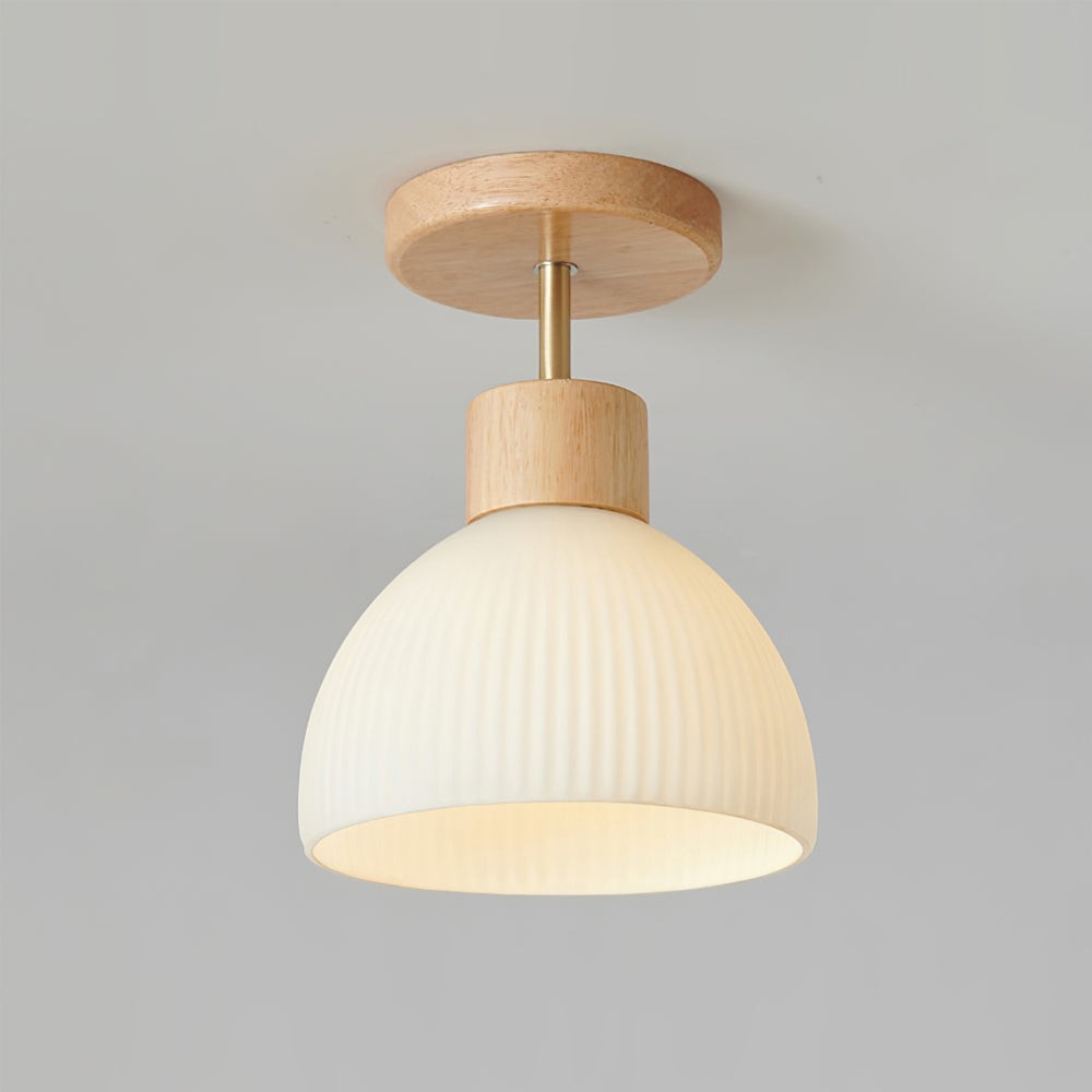 Nordic Wood Style LED Ceiling Lamp M177