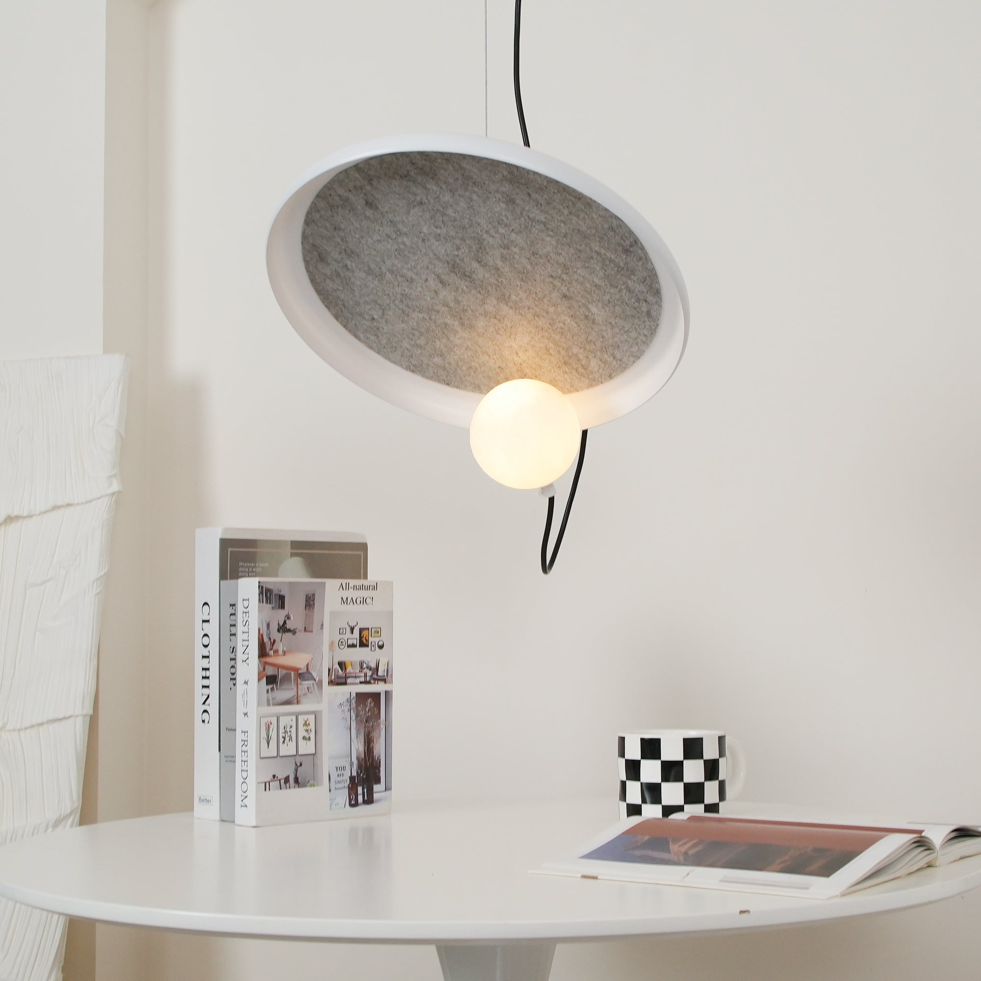 Acoustic Disc Pendant Lamp D448