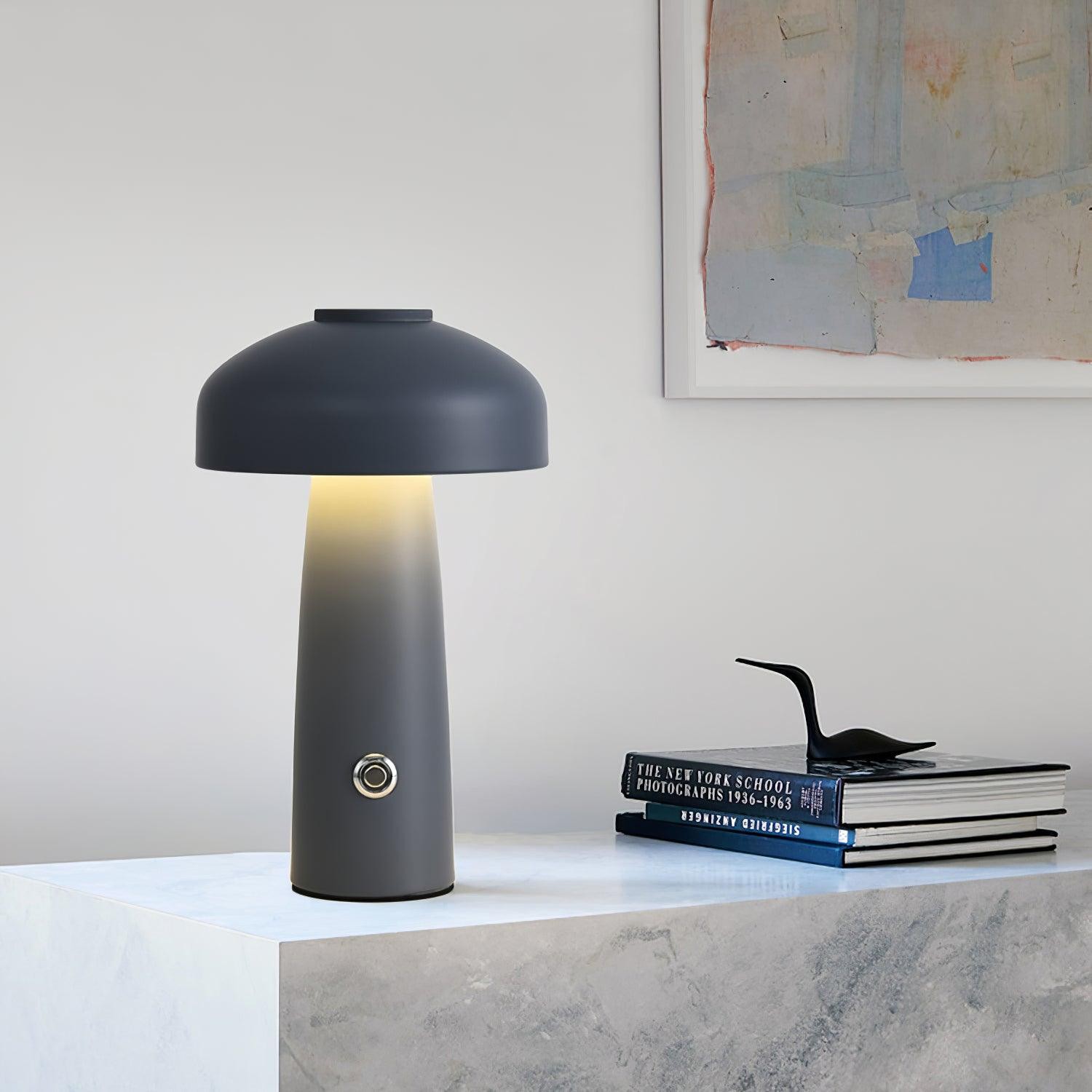 Mushroom Built-in Battery Table Lamp M60