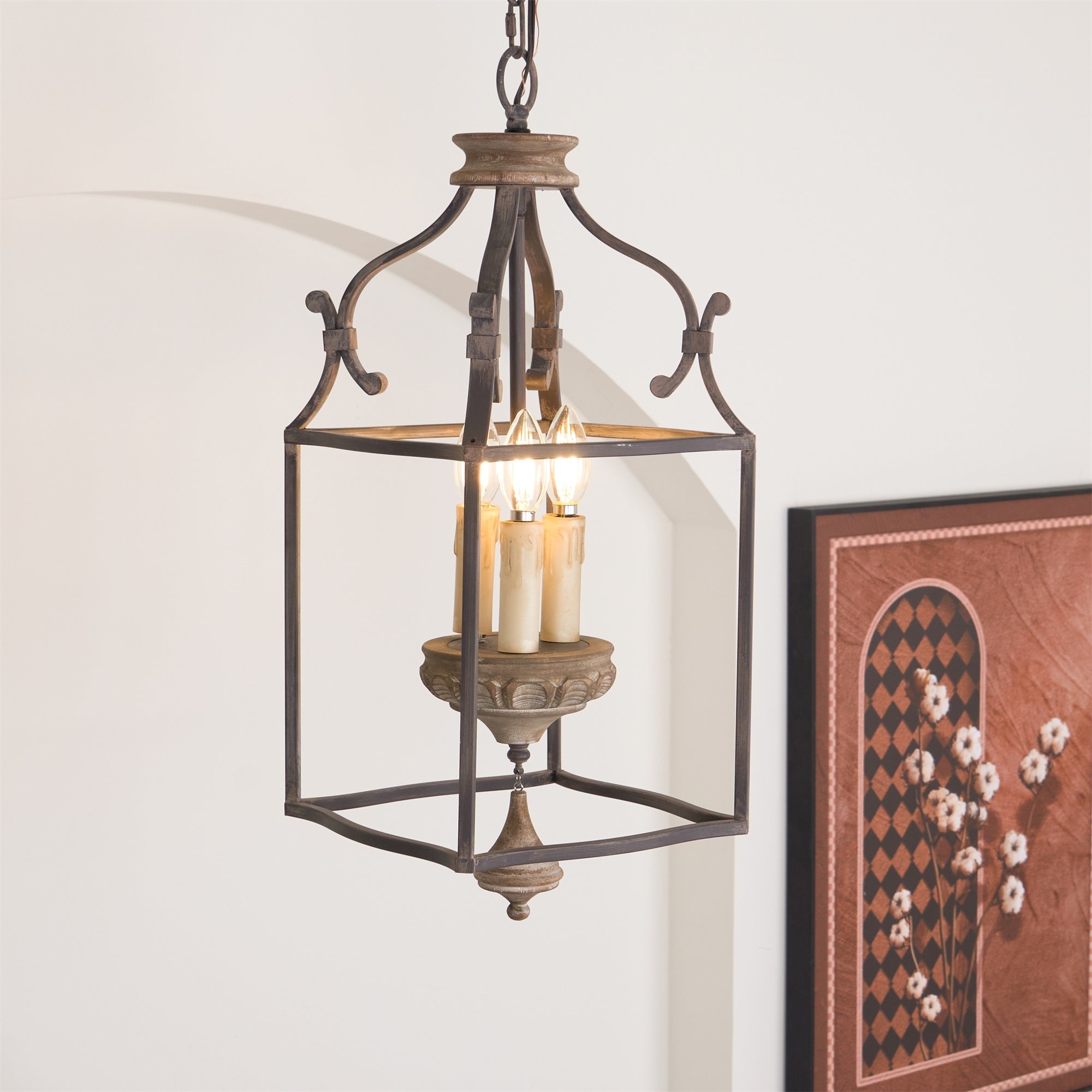 Traditional Birdcage Chandelier D525
