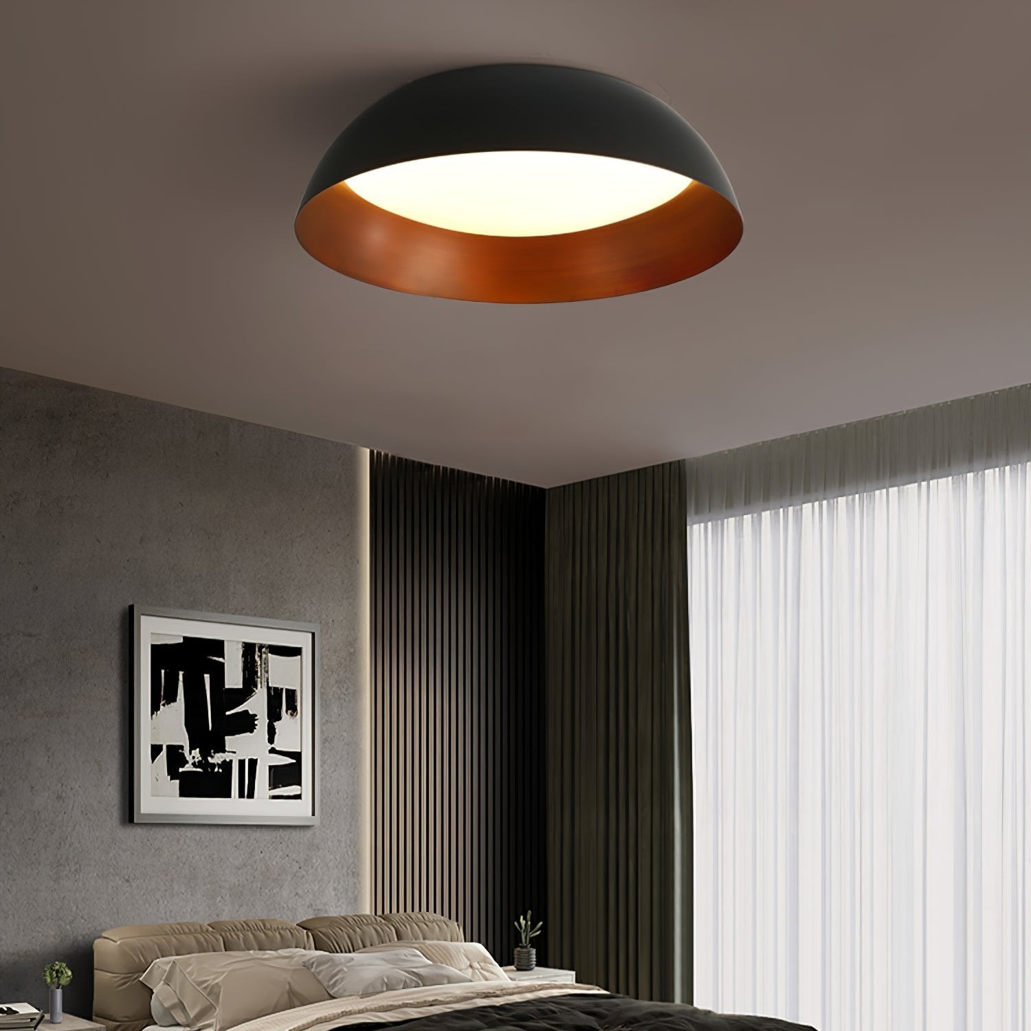 Italian Minimalist Bowl Ceiling Lamp M51