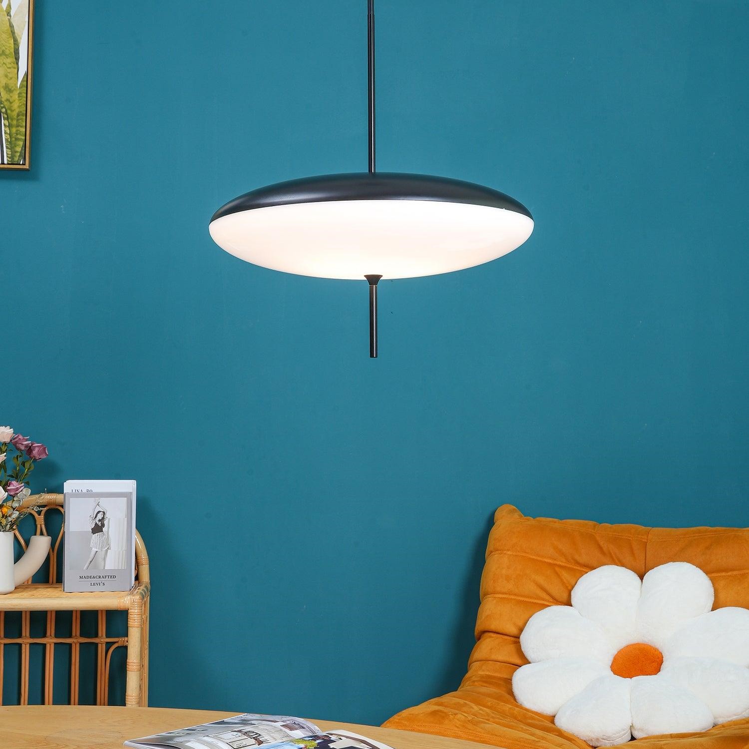 Modern Elliptical Shape Pendant Light