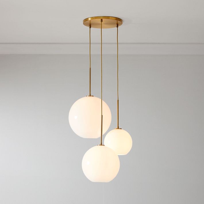 Selvion Minimalist Crystal Chandelier - Handcrafted Glass Sculptural Lighting Fixture T150