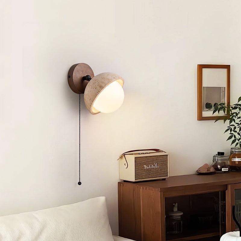 Ollina Travertine Wall Lamp D684