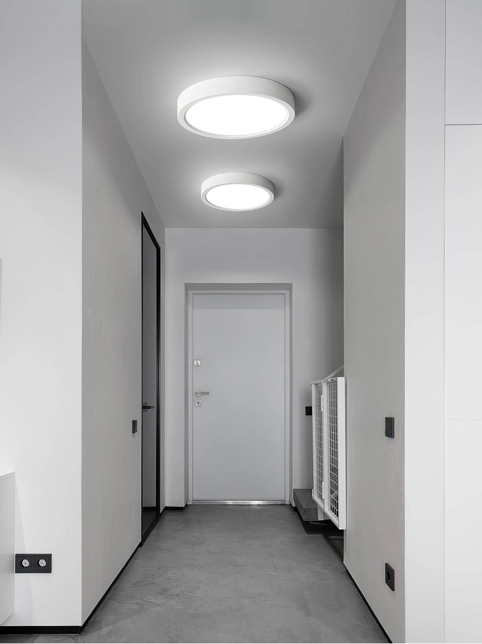 Minimalist Modern Round Acrylic Ceiling Light For Bedroom M498