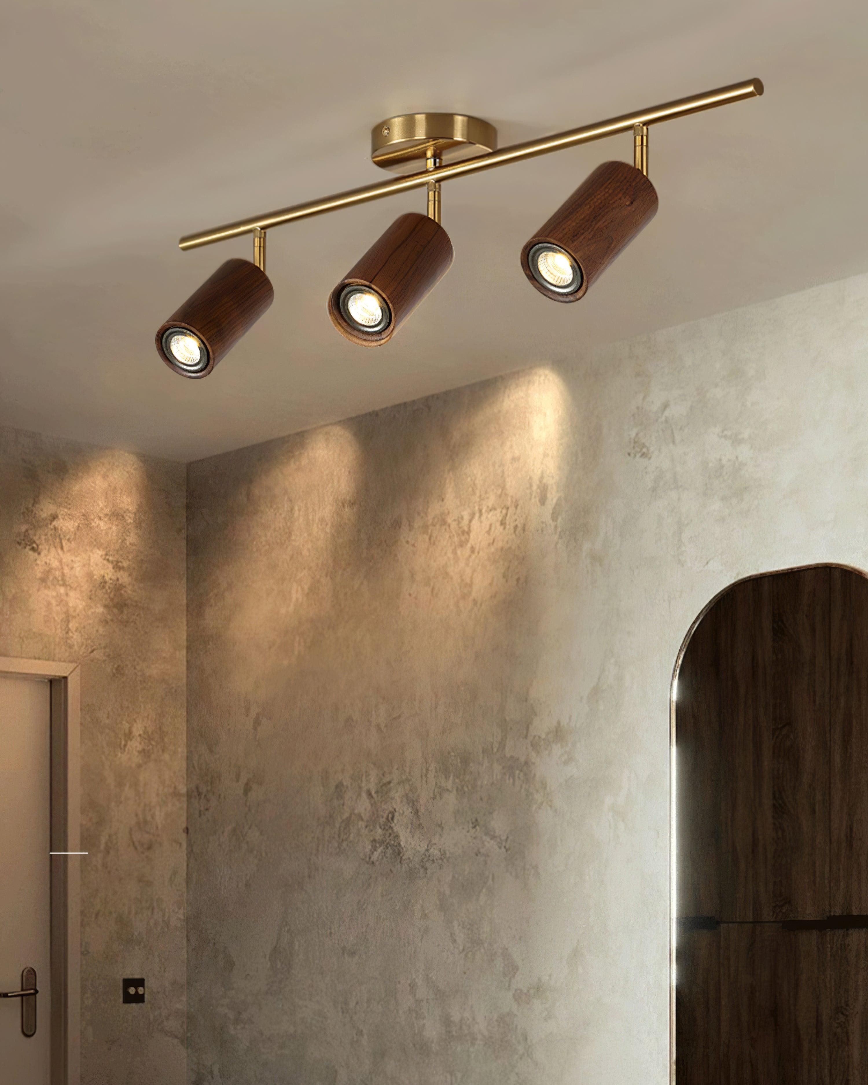 Fashion Wooden Modern Track Lighting M111