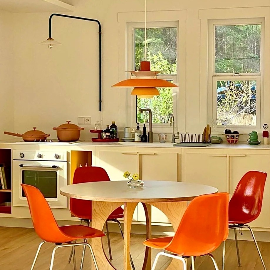 Danish UFO Design Kitchen Pendant Lamp